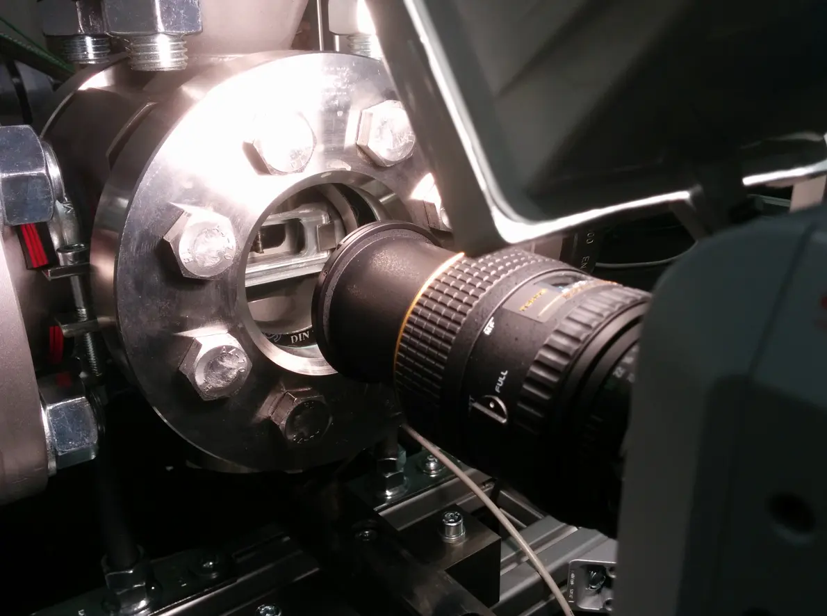 Optical Spark Plug Test Bench